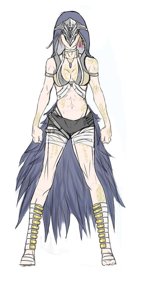 Vaika - Original Sketch 1 Vaika - Original Sketch 1