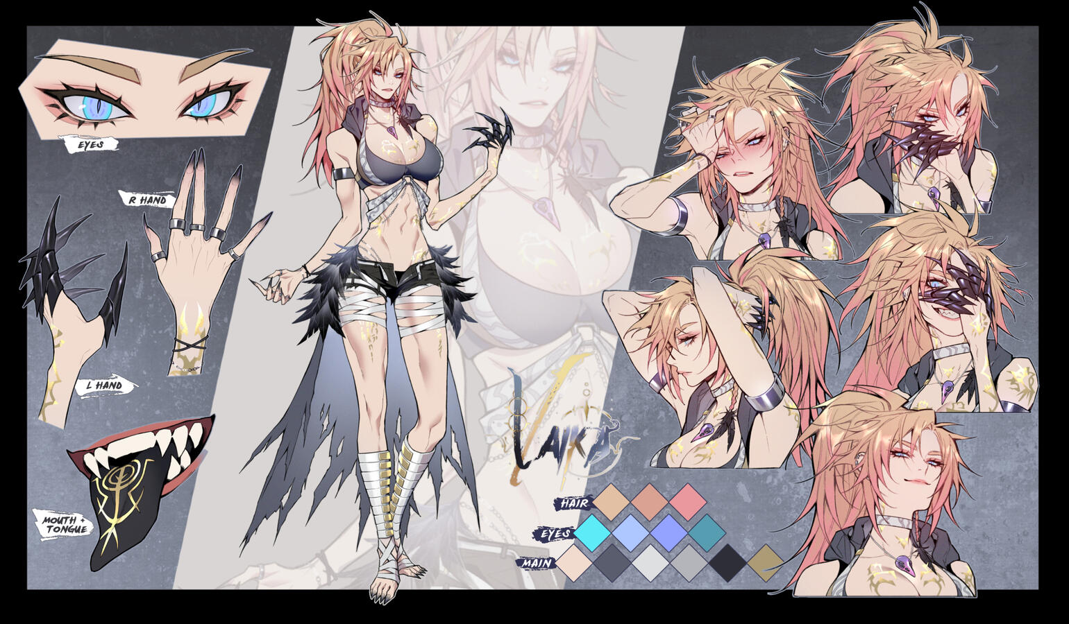 Character Reference Art